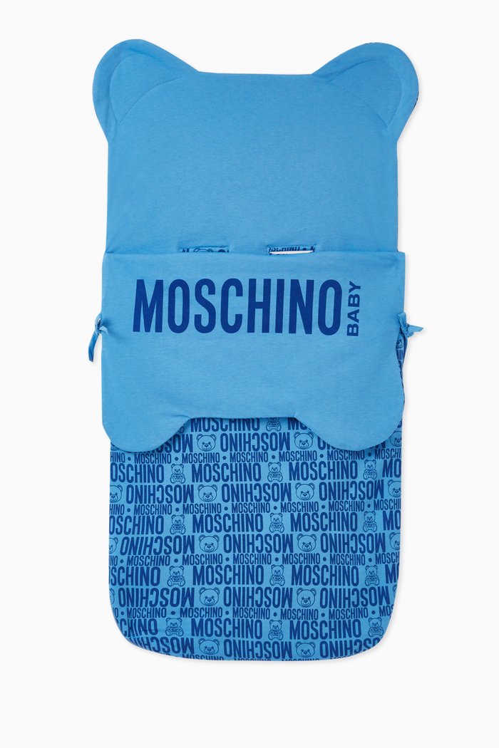 

Sleeping Bag with Bear Ears, Blue