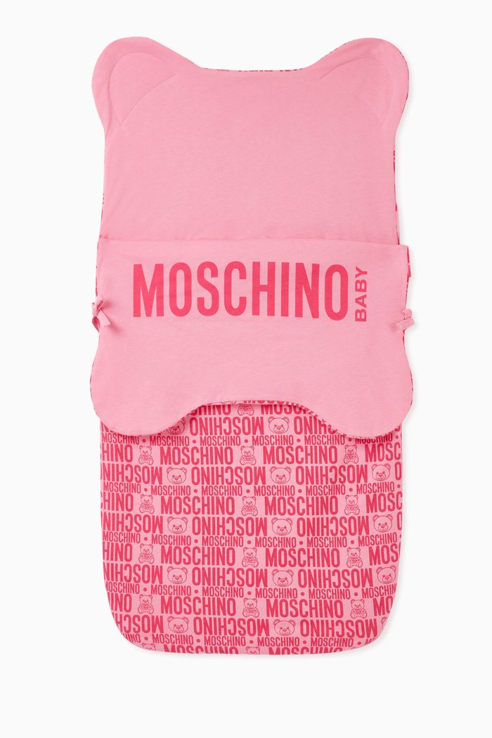 

Sleeping Bag with Bear Ears, Pink