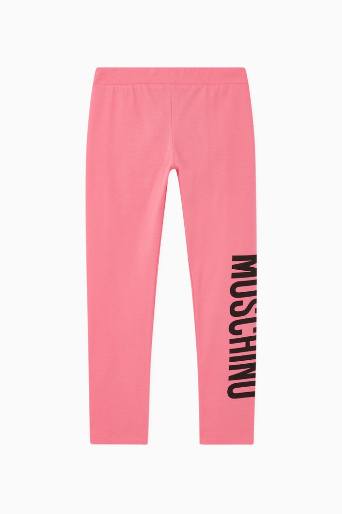 

Vertical Logo Leggings, Pink