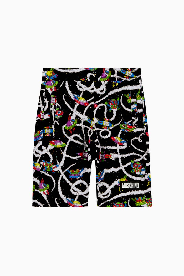 

Black Space Shuttle Jersey Shorts