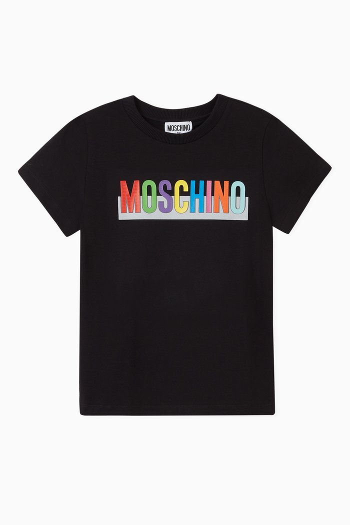 

Logo Cotton Jersey T-Shirt, Black