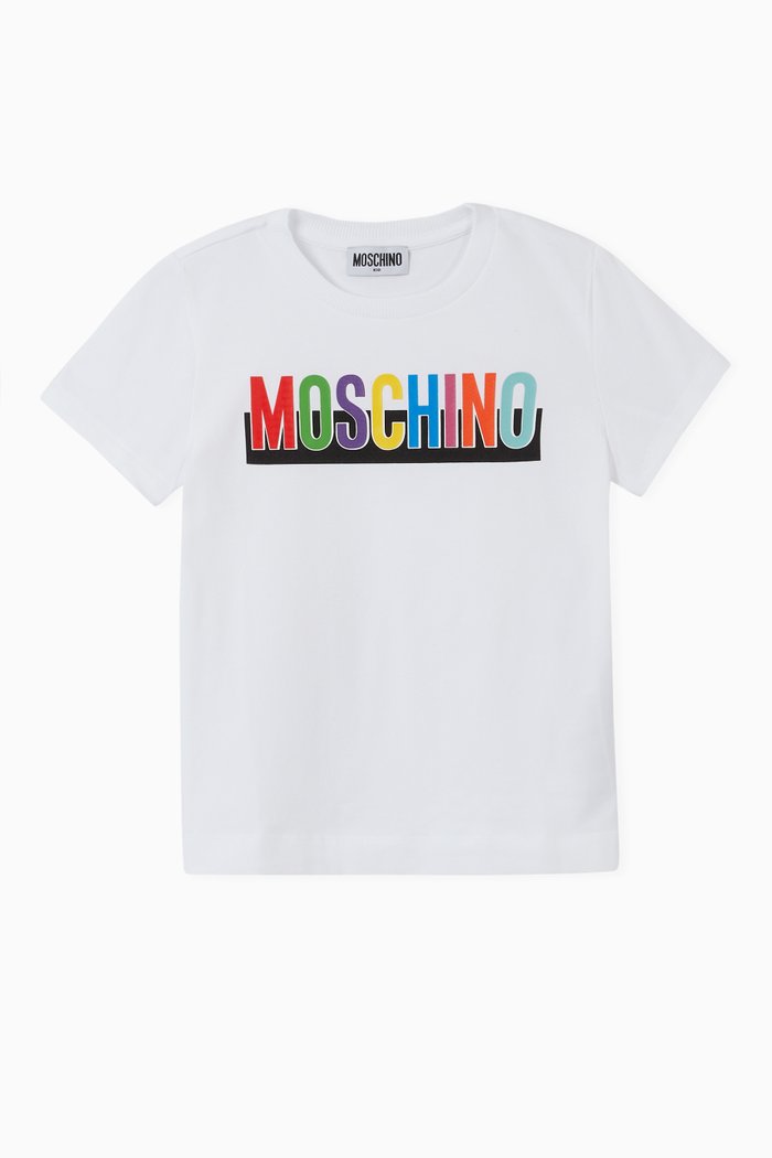 

Logo Cotton Jersey T-Shirt, White
