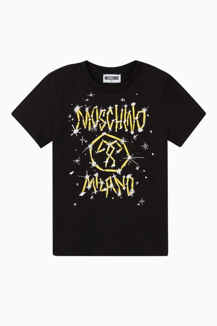 

Logo Print Jersey T-shirt, Black