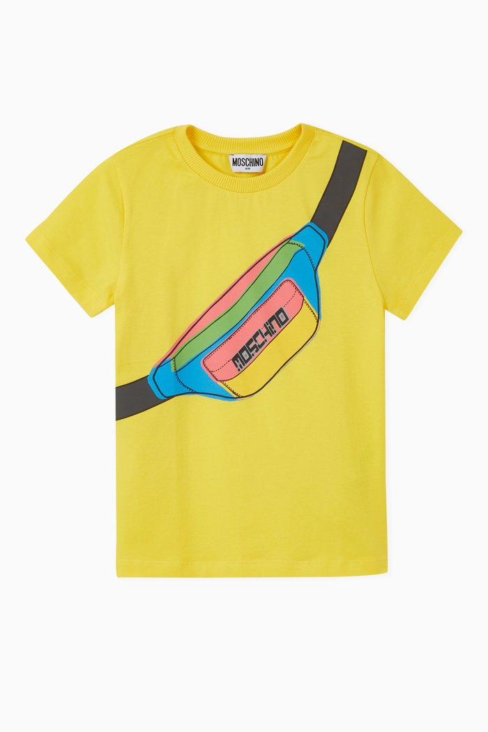 

Waist Pack Graphic Jersey T-Shirt, Yellow