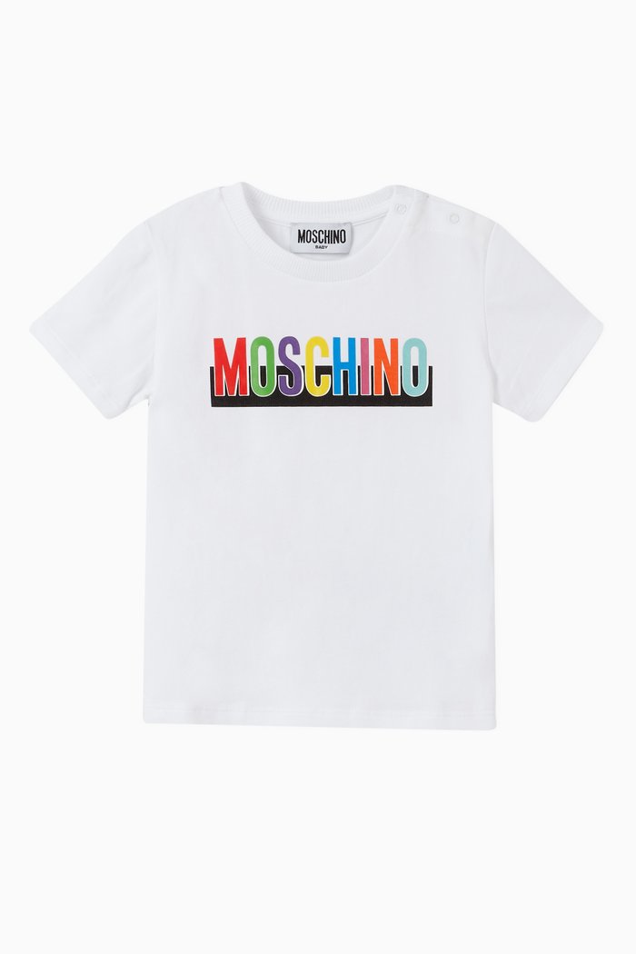 

Logo Cotton Jersey T-Shirt, White