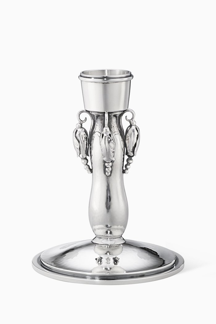 

Blossom Candle Holders in Sterling Silver, Set of 2