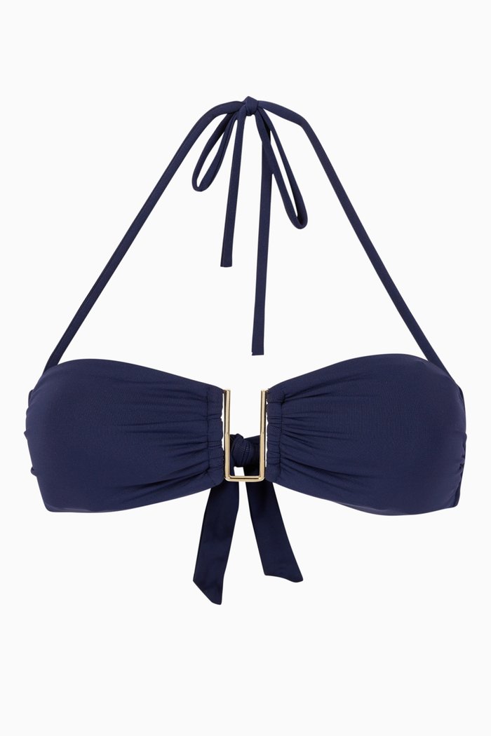 

Barcelona Bikini Top, Blue