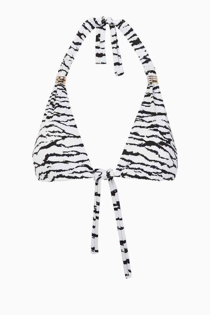 Grenada Bikini Top, Black