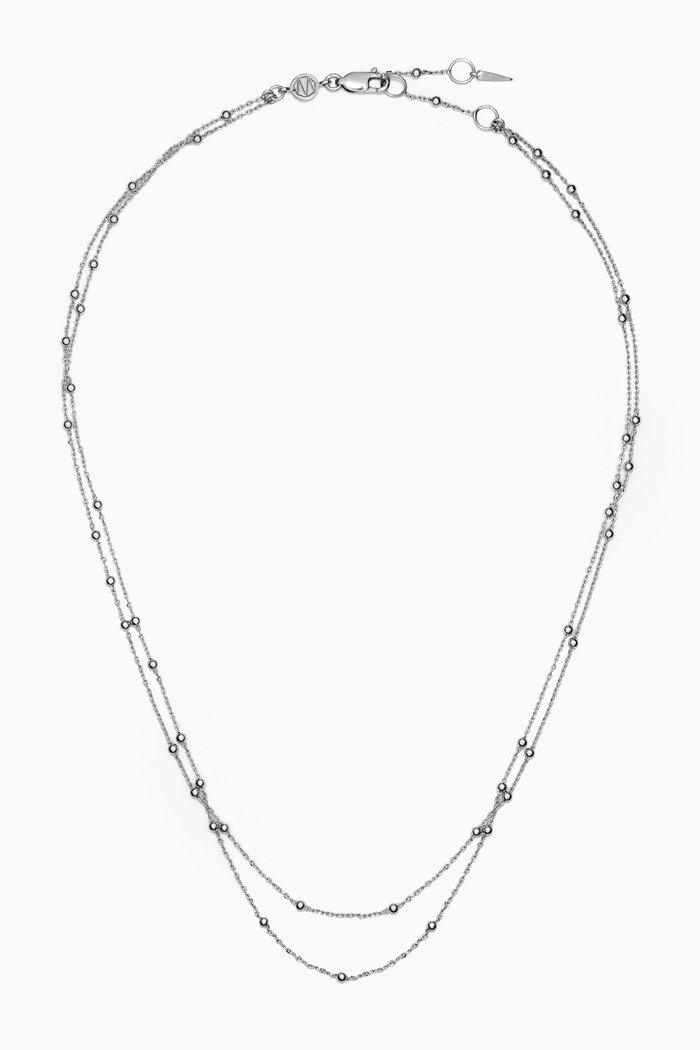 

Double Chain in Sterling Silver