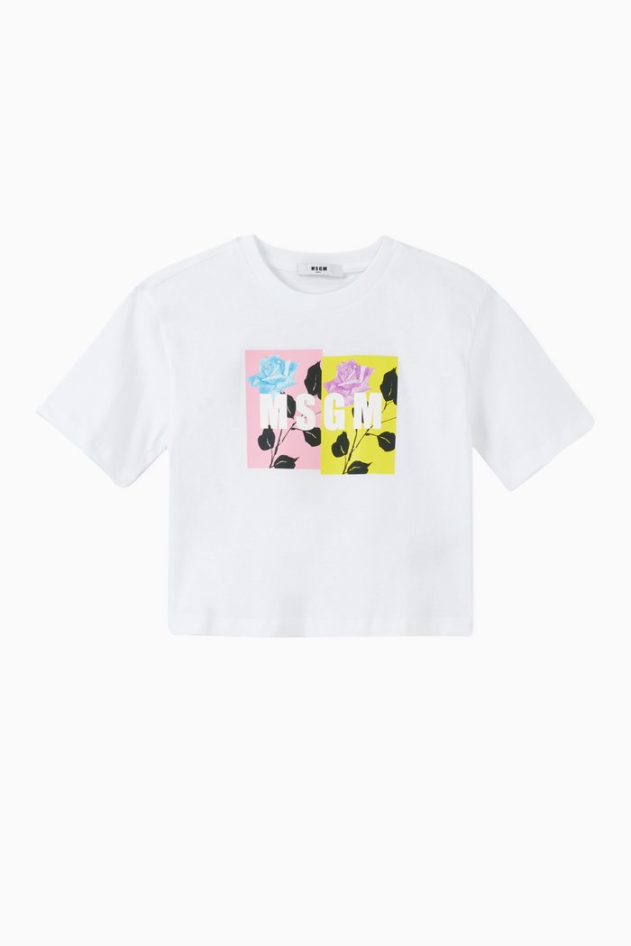 Logo Jersey T-shirt, White