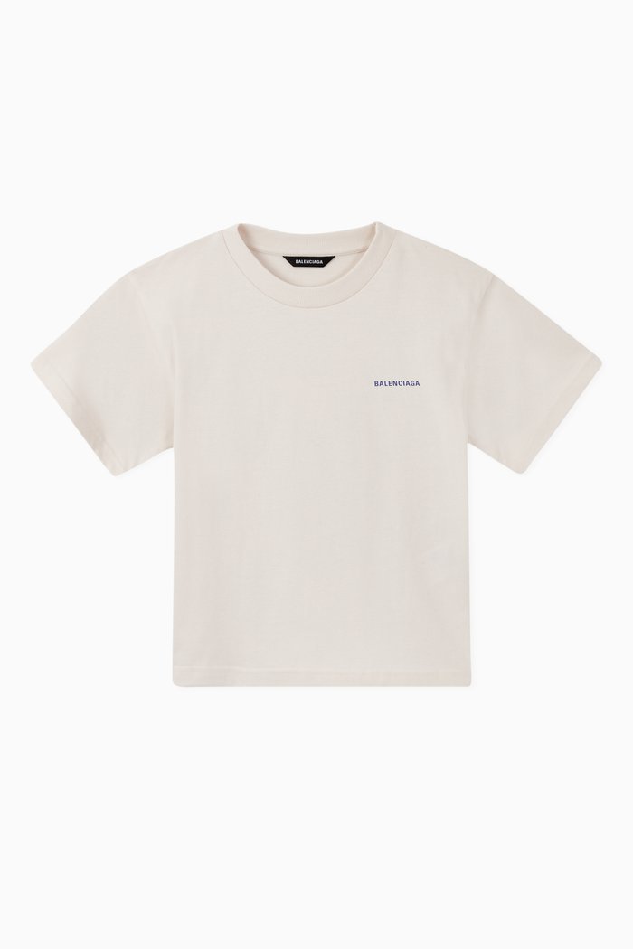 

Logo Cotton T-shirt, White