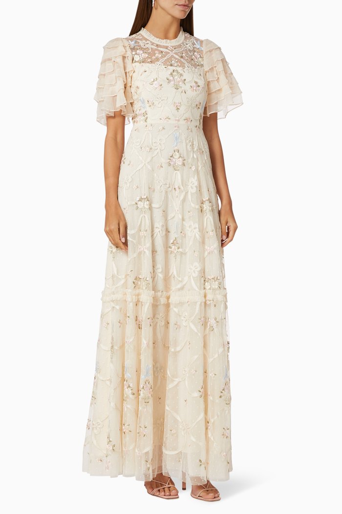 

Isadora Gown in Kisses Tulle, Neutral