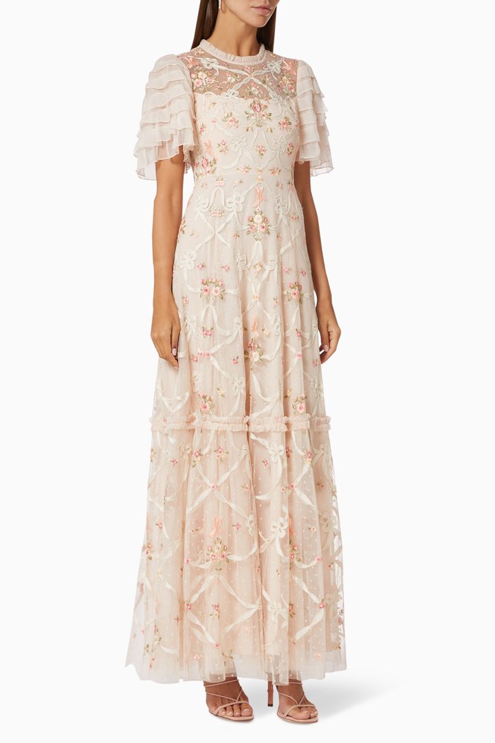 

Isadora Gown in Kisses Tulle, Pink