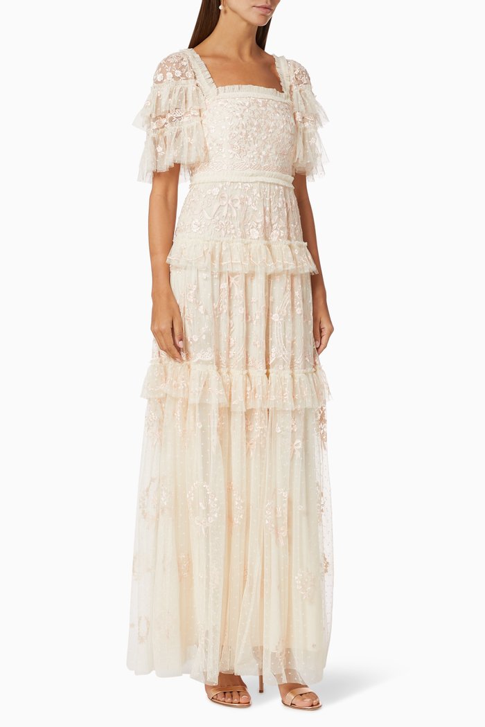 

Arwen Gown in Kisses Tulle, Pink