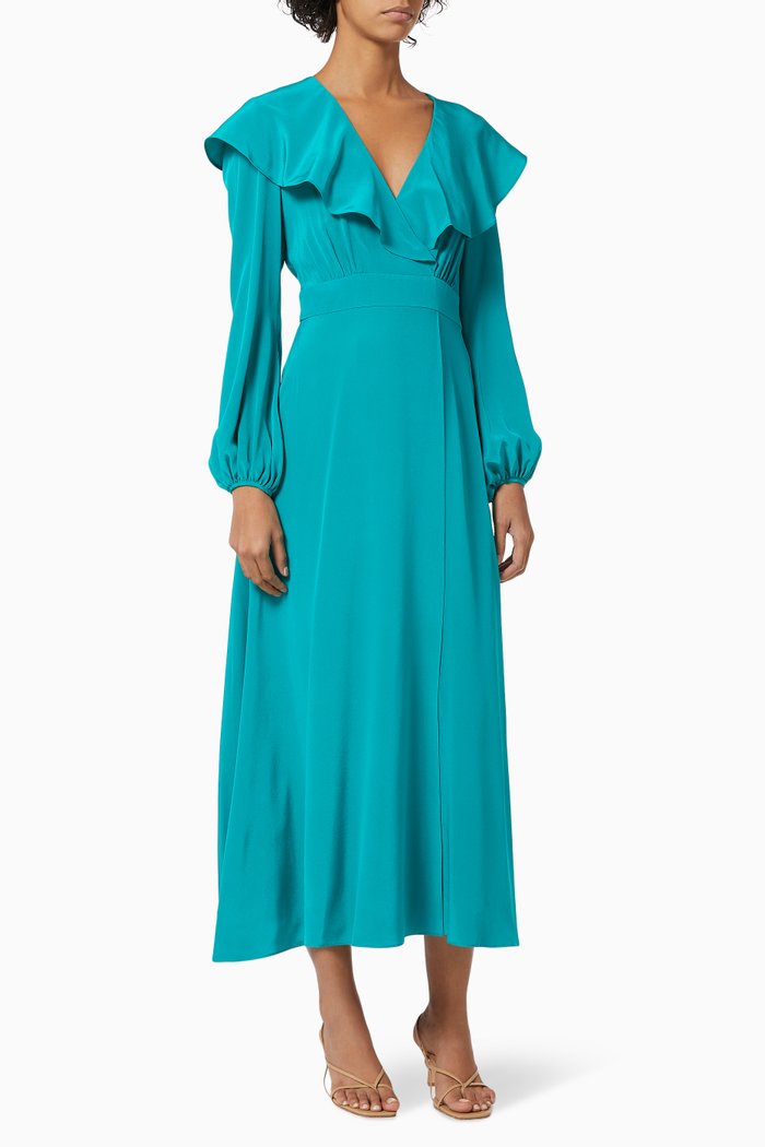 

Bella Midi Dress, Blue