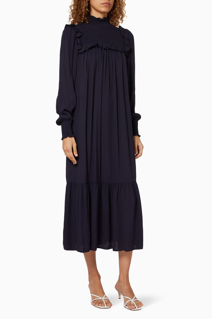

Harry Viscose Crêpe Dress, Blue