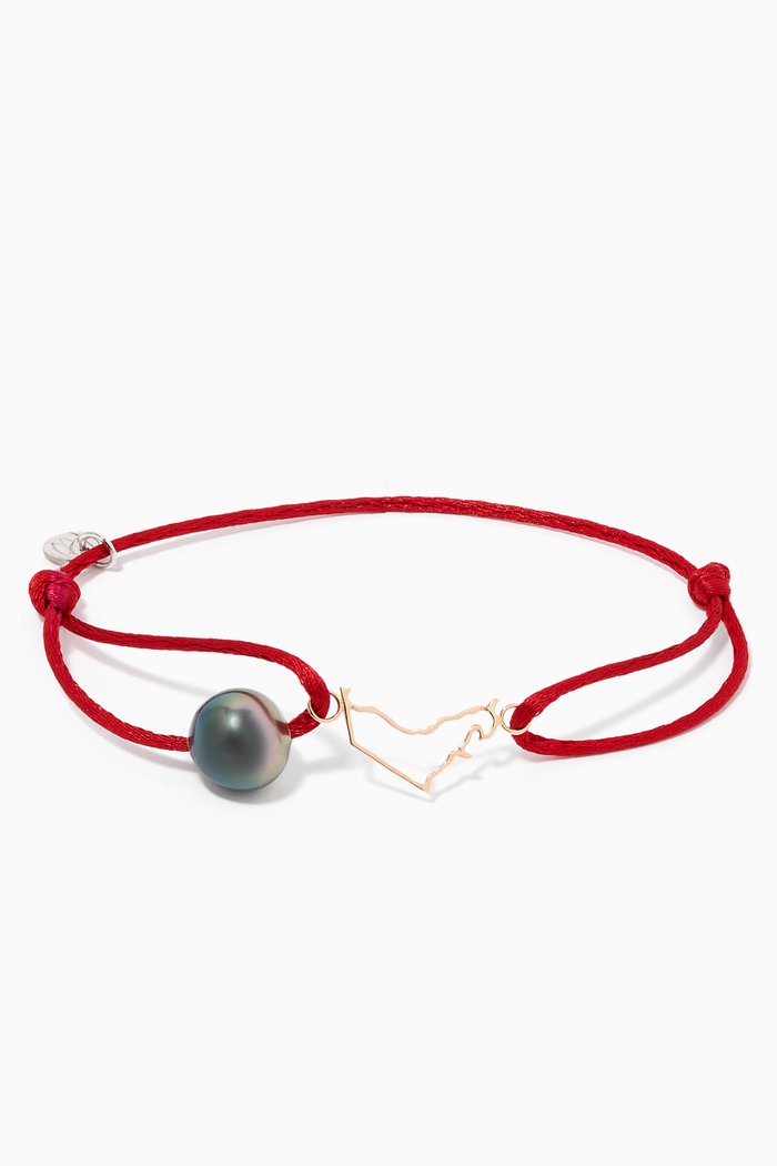 

Wan Design Pearl Charm Bracelet in 18kt Rose Gold