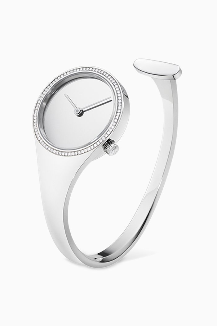 

Vivianna Quartz Diamond Watch, 27mm, Silver