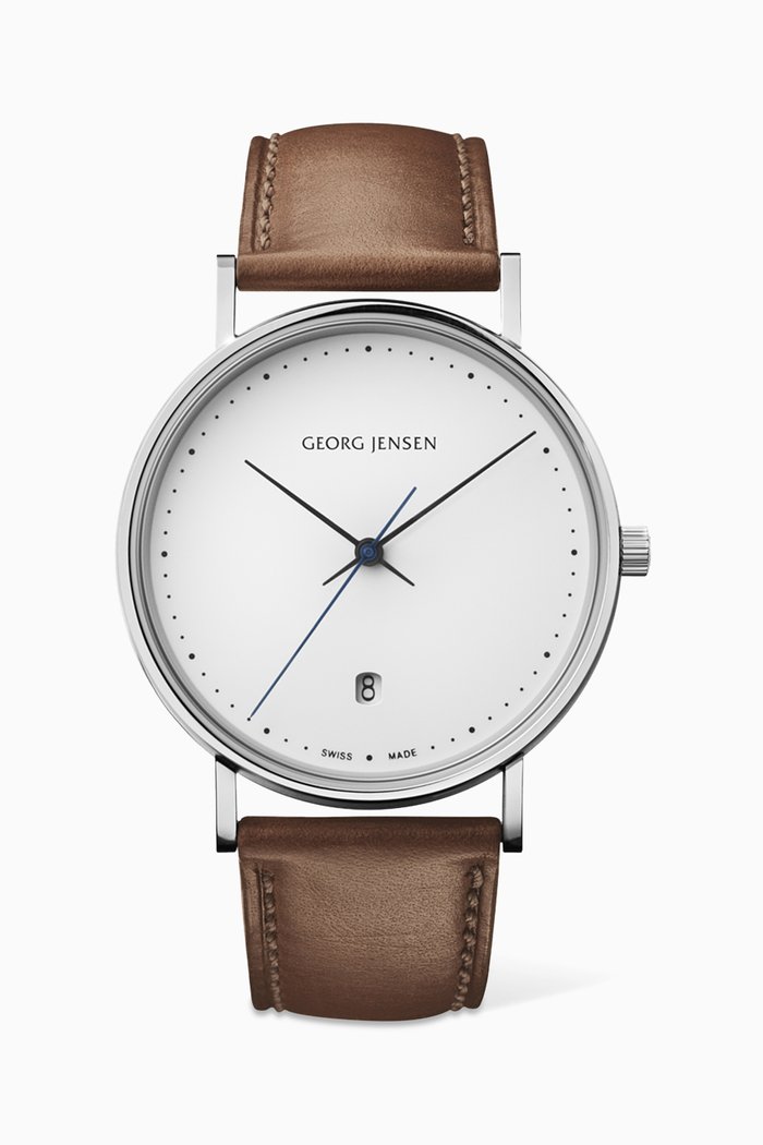 Koppel Quartz Watch, 38mm, Brown