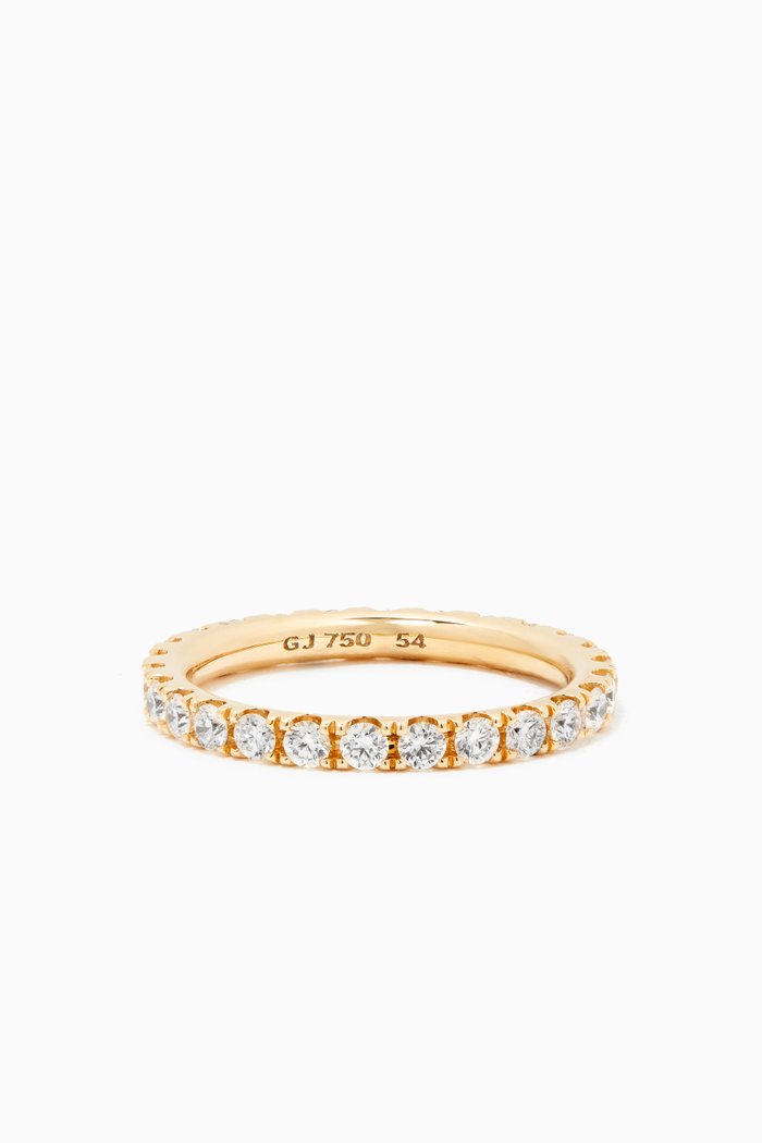 

Aurora Diamond Ring 1553 in 18kt Yellow Gold