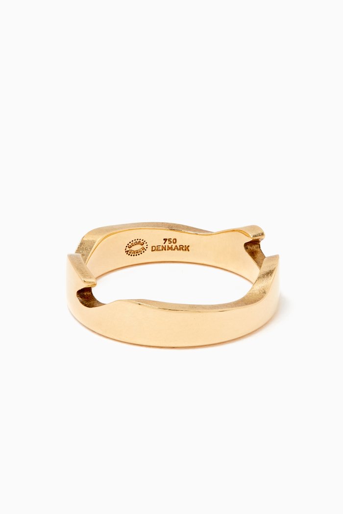 

Fusion End Ring 1367 in 18kt Yellow Gold