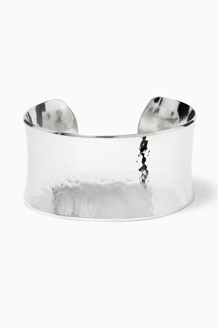 

Smithy Hammered Bangle 566 in Sterling Silver