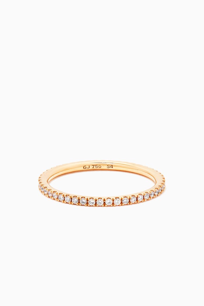 

Aurora Diamond Ring 1553 in 18kt Yellow Gold