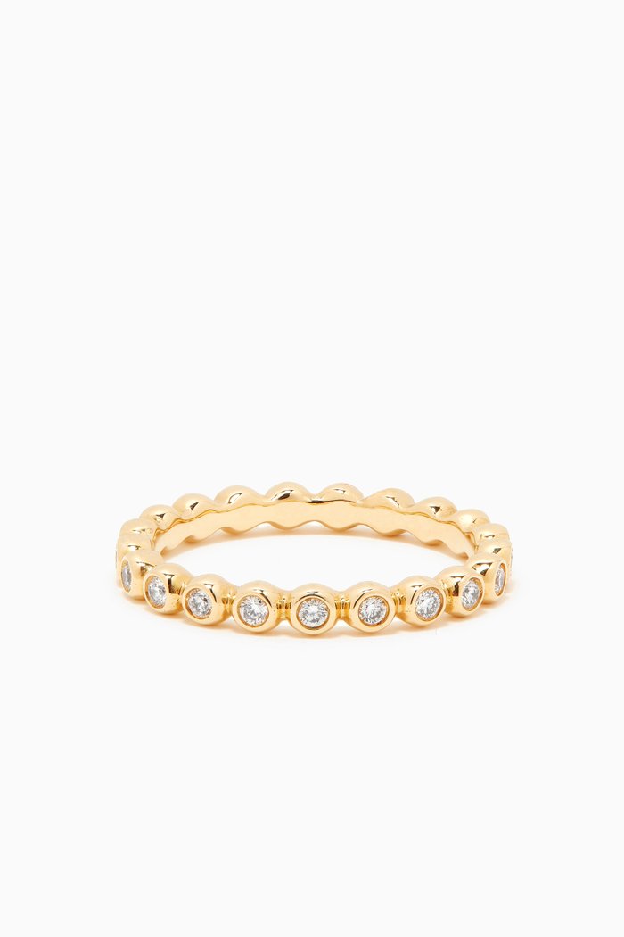 

Aurora Diamond Ring 1553 in 18kt Yellow Gold