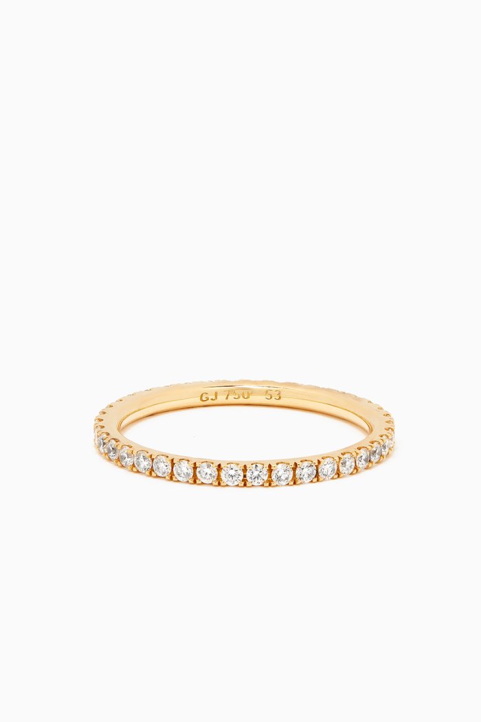 

Aurora Diamond Ring 1553 in 18kt Yellow Gold