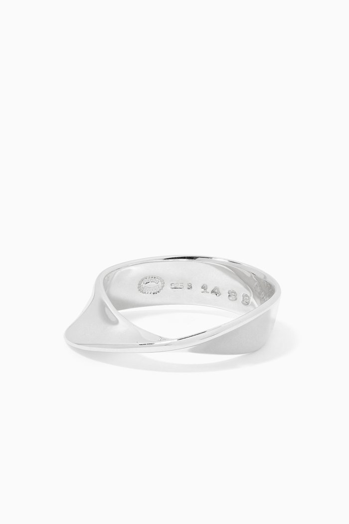 

Moebius Ring 148 in Sterling Silver