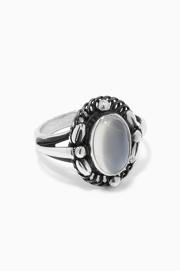 

Moonlight Blossom Ring in Sterling Silver
