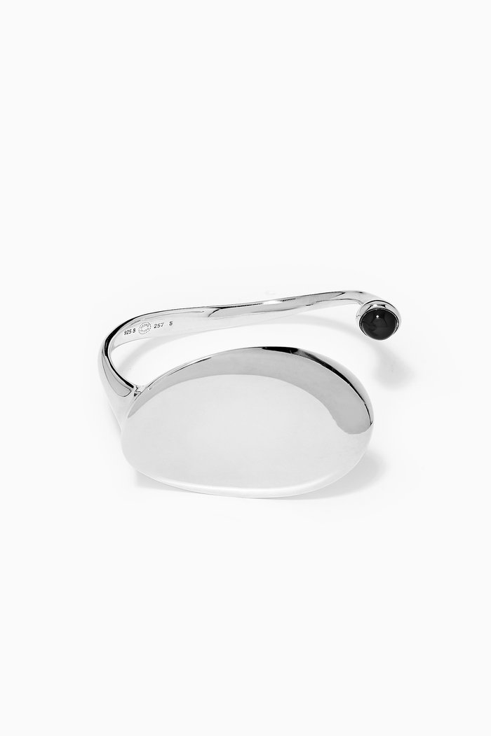 

Vivianna Archive Onyx Bangle 257 in Sterling Silver