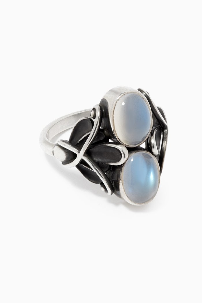

Moonlight Blossom Ring in Sterling Silver