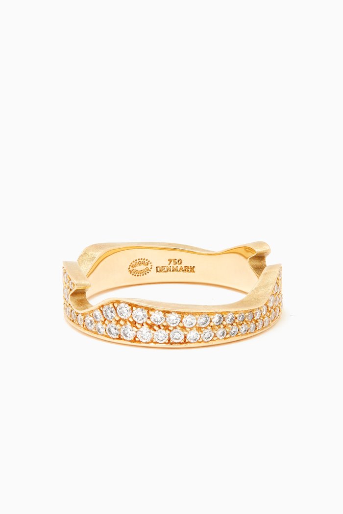 

Fusion Diamond End Ring 1370 in 18kt Yellow Gold