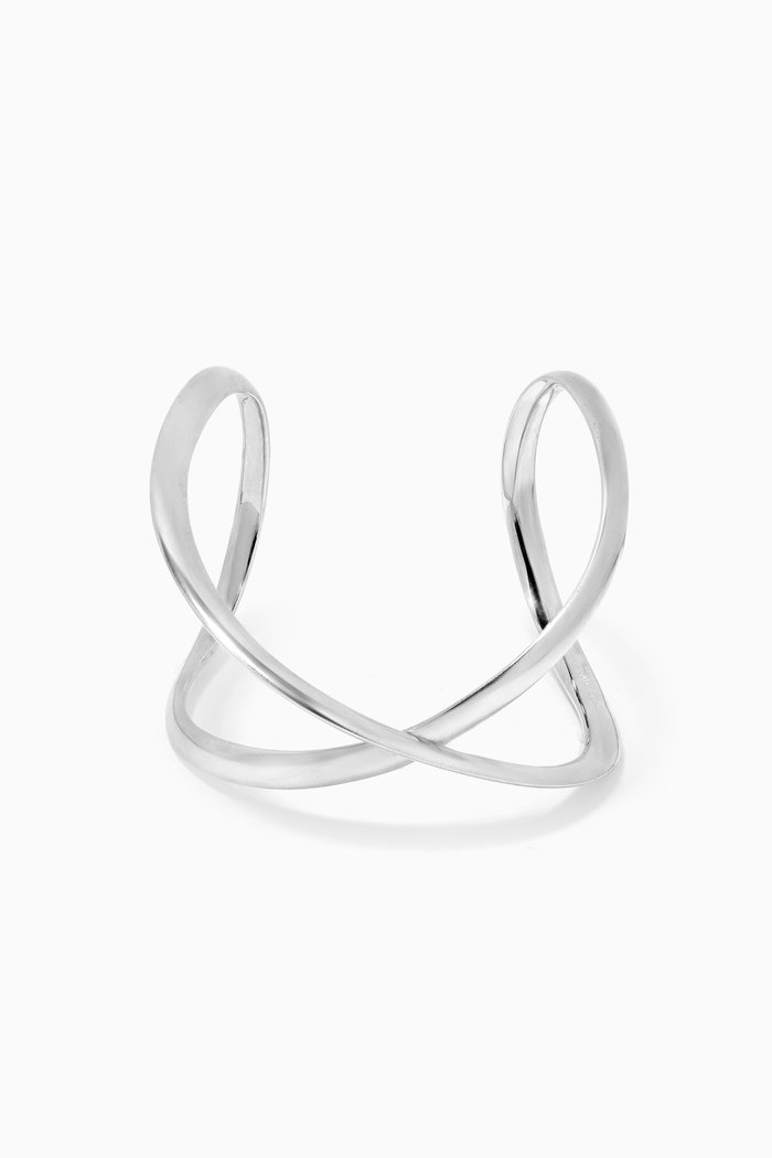 

Infinity Bangle 452 in Sterling Silver