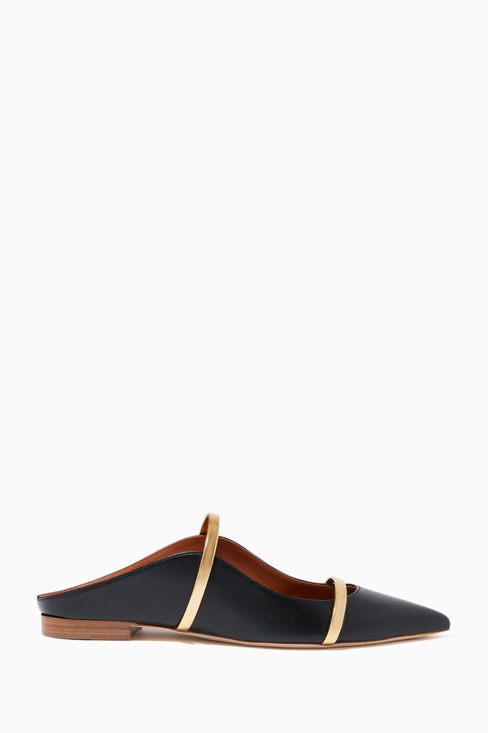 

Maureen Flats in Nappa Leather, Black