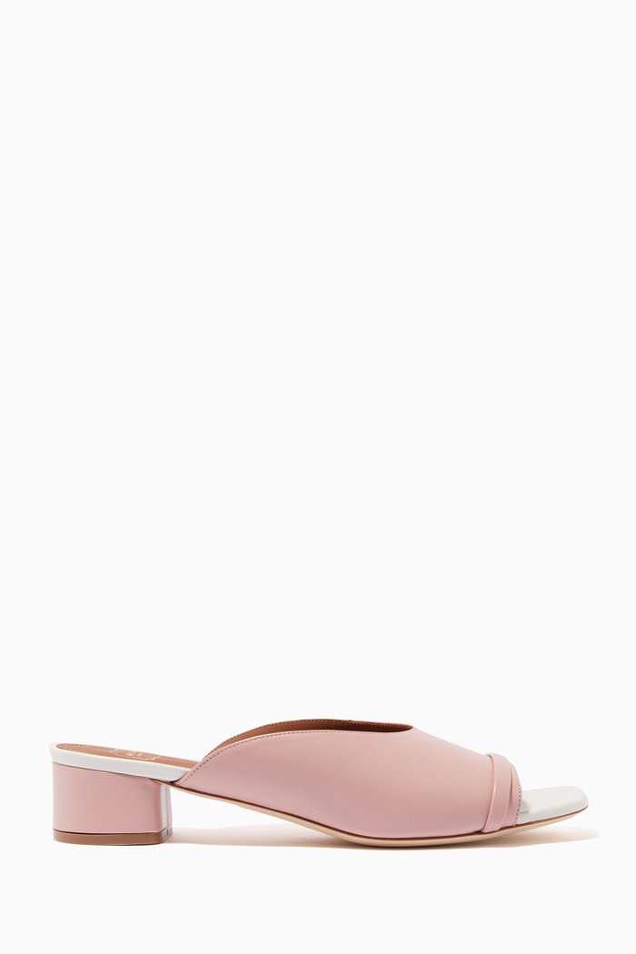 

Sena 30 Mules in Nappa, Pink