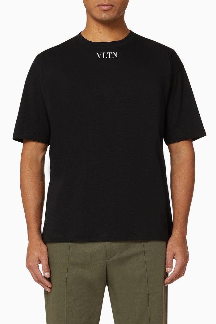 

VLTN Cotton T-shirt, Black