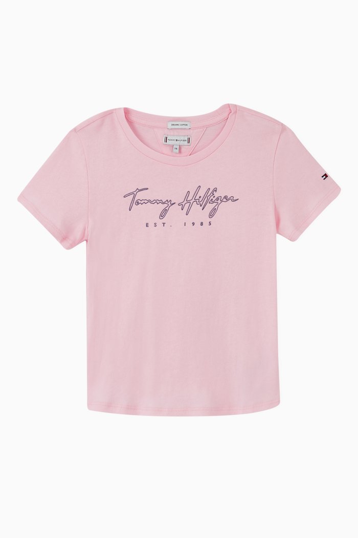 

TH Signature Jersey T-Shirt, Pink