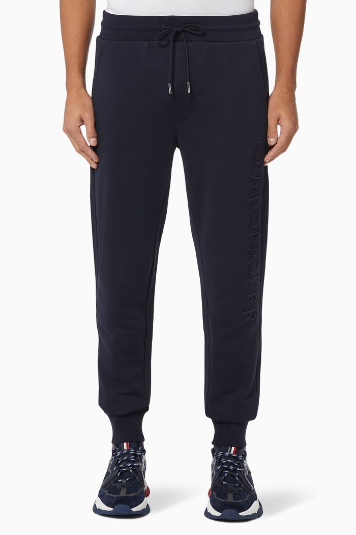 

Cotton Jogging Pants, Blue