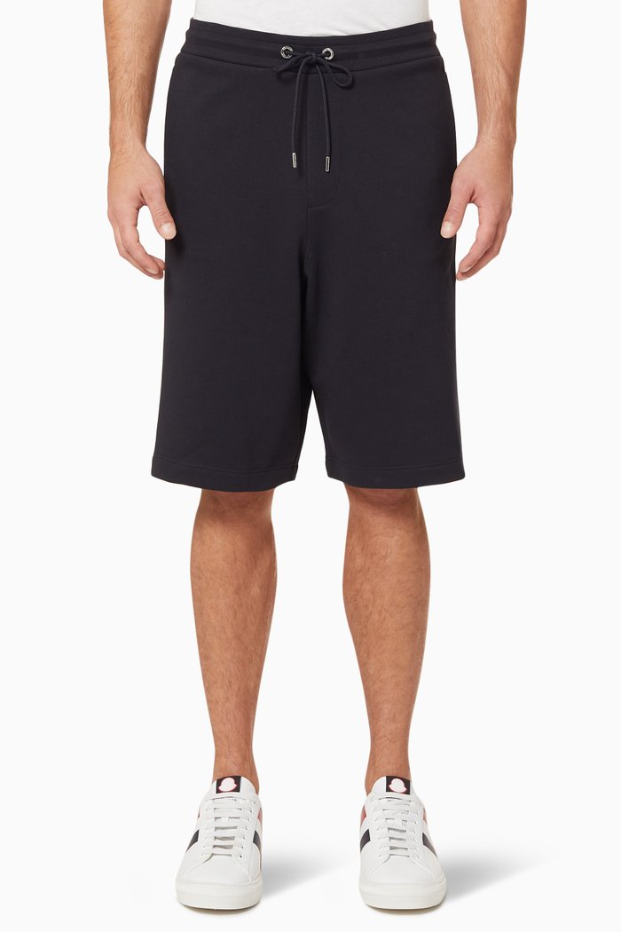Side Stripe Sweat Shorts, Blue