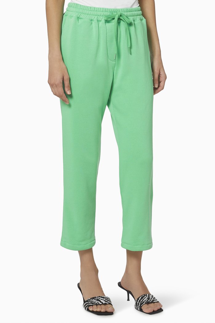 

Drawstring Jogging Pants, Green