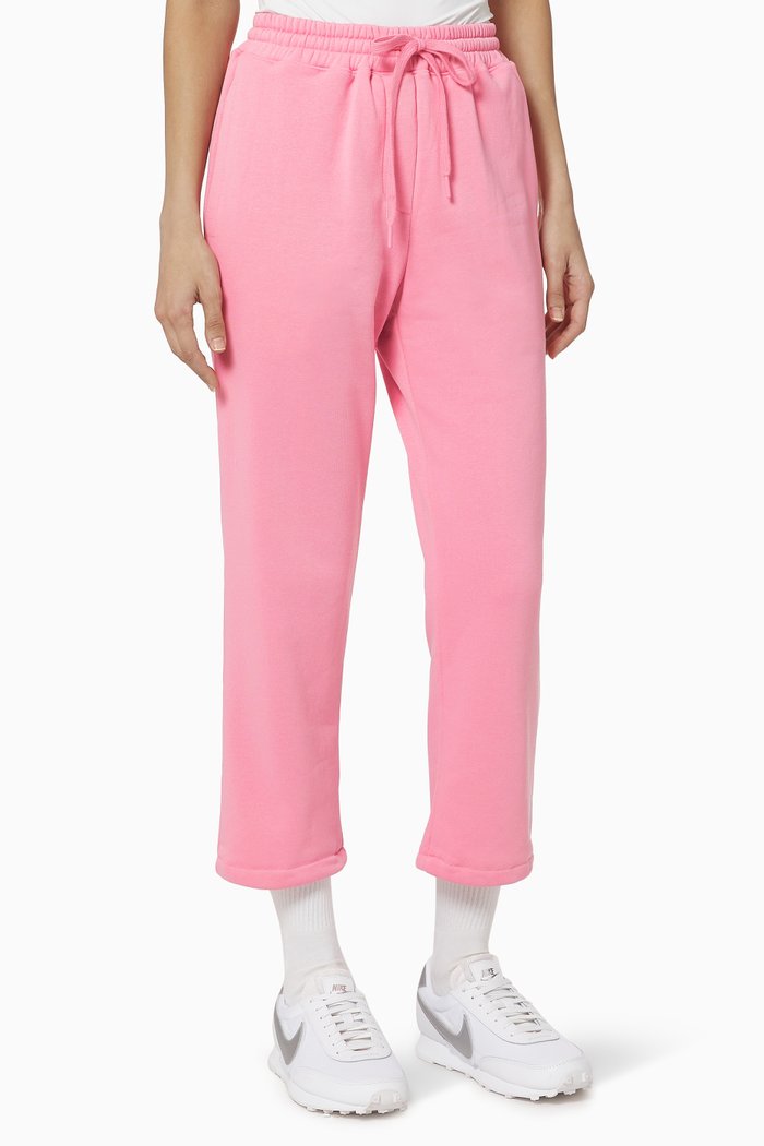 Drawstring Jogging Pants, Pink