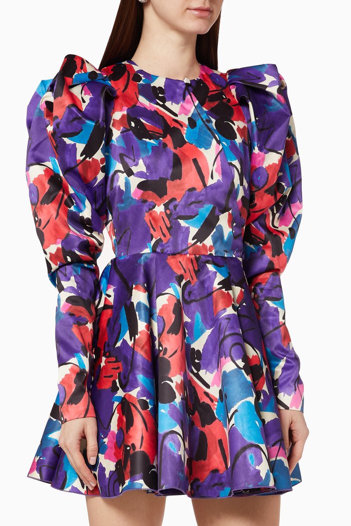 

Pauline Paint Print Dress, Multicolour