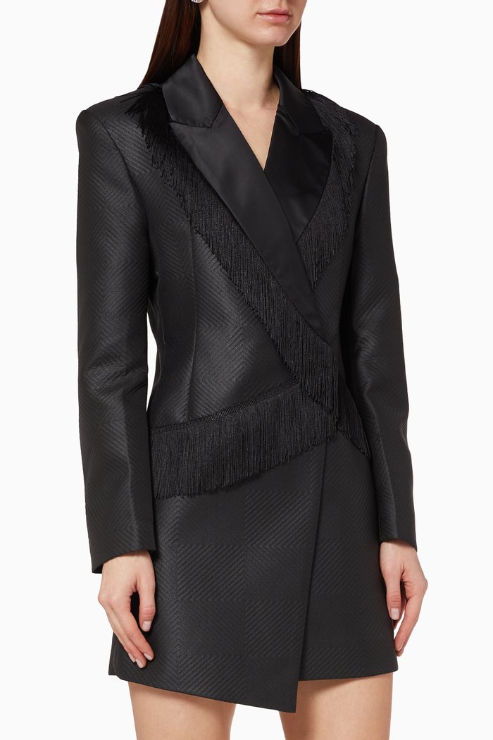 

Shannon Blazer Dress, Black