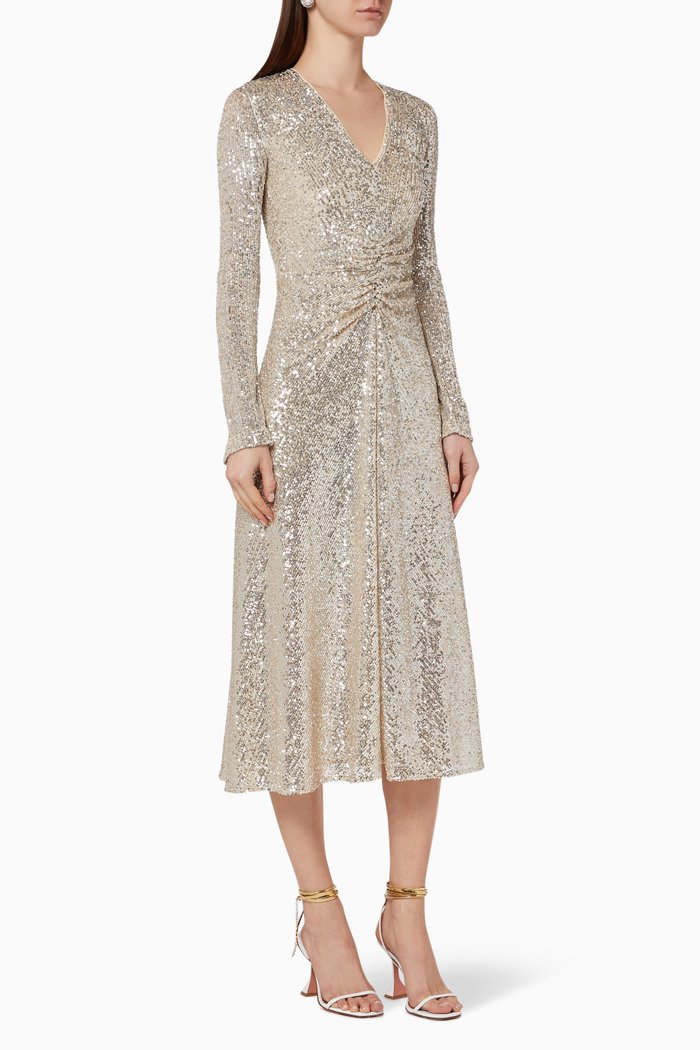 

Sierra Sequined Dress, Silver