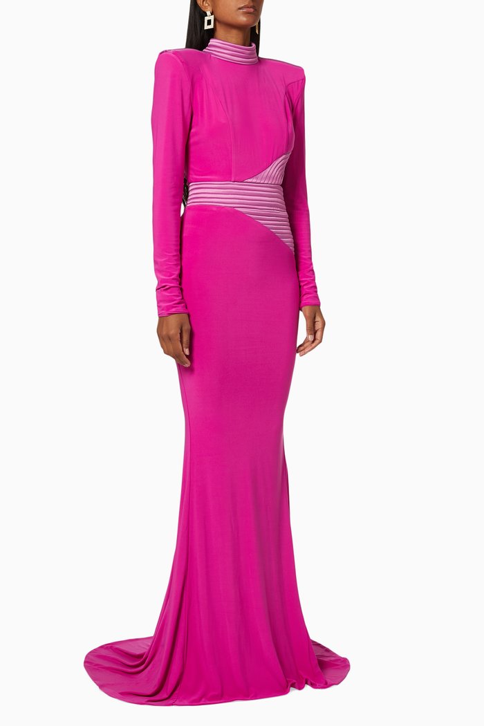 

Message to Love Jersey Gown, Pink