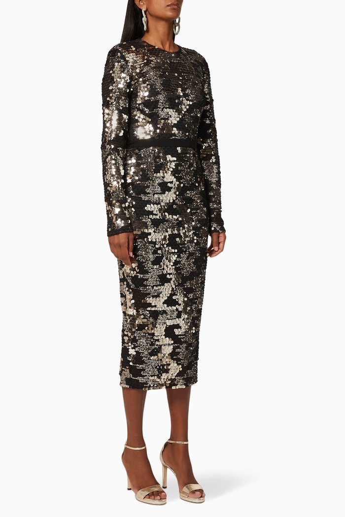 

Soul Sacrifice Sequin Dress, Gold