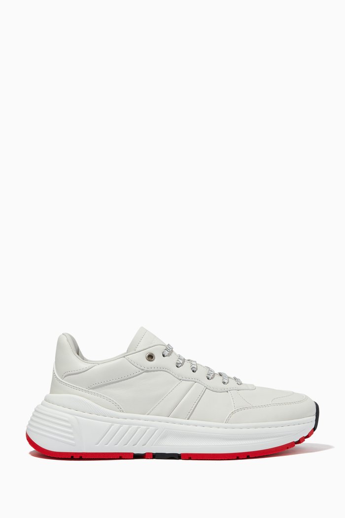 

Speedster Sneakers in Calfskin, White