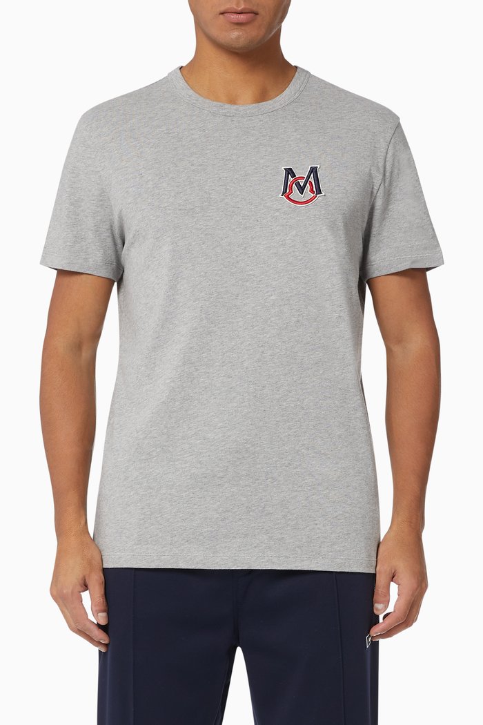 

Logo Cotton T-shirt, Grey